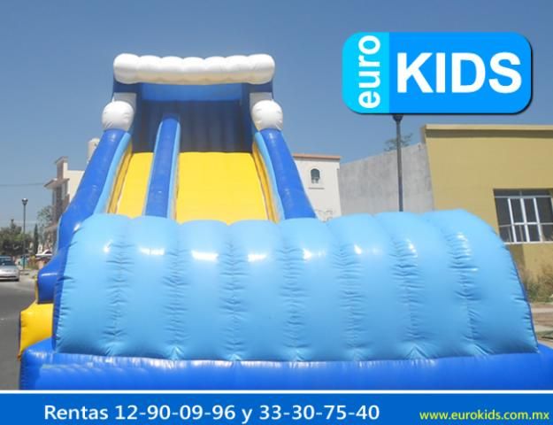 renta de brincolin acuatico gigante